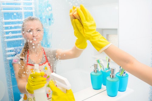 Regular cleaning for mixed-use business premises in Harrow