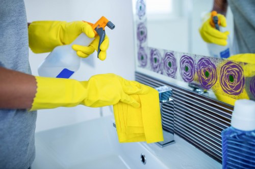 Deep cleaning planned for a Harrow flat or apartment with access considerations