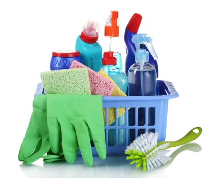 Cleaning company recording a carpet service complaint